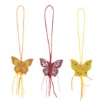 Gelukspoppetje Vlinder plat (3cm) - Afbeelding 2