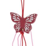 Gelukspoppetje Vlinder plat (3cm)