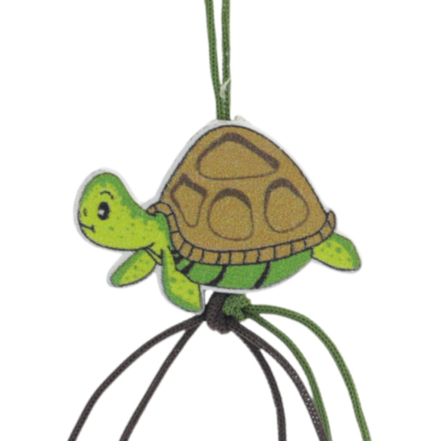 21253-Gelukspoppetje-Schildpad-plat-(3cm)-2 Gelukspoppetje Schildpad plat (3cm) - Afbeelding 1