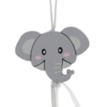 Gelukspoppetje Olifant plat (3cm)