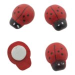 Plakfiguur Lieveheersbeestje mini (1cm) - Afbeelding 2