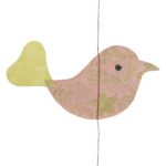 Slinger "Vogel" van lokta-papier (180cm) - Afbeelding 2