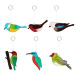 Suncatcher Vogel; mini suncatchers op display (ca. 11cm) - Afbeelding 3
