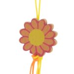 Gelukspoppetje Bloem plat (2,5cm)