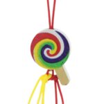 Gelukspoppetje Lollie plat (2,5cm)