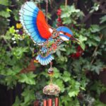 Windgong ijsvogel suncatcher (14x68cm) - Afbeelding 2