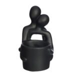 Embrace Pot voor plant zwart (10,4x9,2x15,7cm)