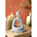 Embrace Pot met buis grijs (11,5x7,3x15,2cm) - Afbeelding 3