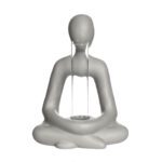 Embrace Pot met buis grijs (11,5x7,3x15,2cm)