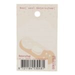 Beterschap "Heel veel beterschap" op kaart (9x5,5cm) - Afbeelding 3