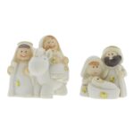 Mini Kerstgroep ass. (4x4-3x3cm)