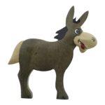 Magneet Ezel hout (6x6cm)