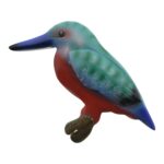 Magneet Ijsvogel hout (5x6cm)