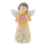 Beschermengel pastel met hart ass. (12cm) - Afbeelding 2