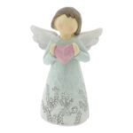 Beschermengel pastel met hart ass. (12cm) - Afbeelding 5