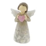 Beschermengel pastel met hart ass. (12cm) - Afbeelding 3