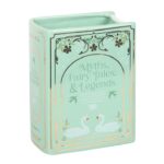 Bloemvaas Boek Groen (14,7x11,1x6,5cm)