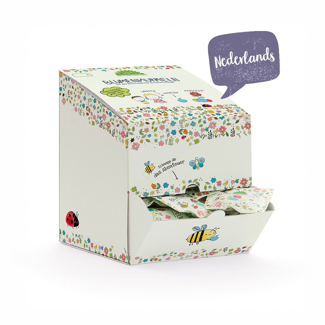 1005014 Bloemknikkers 5-pak dispenser gevuld, 80 stuks 1 Bloemknikkers 5-pak dispenser gevuld, 80 stuks - Afbeelding 1