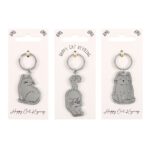 Sleutelhangers op display: Happy Cat: Katten (4cm) - Afbeelding 3