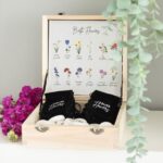 Geboortebloem geluksssteen in zakje (3cm) - Afbeelding 2