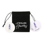 Geboortebloem geluksssteen in zakje (3cm)