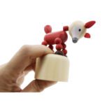 Houten drukdieren dierentuin (ass.) - Afbeelding 3