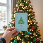 Tray met kerstboom en geluksklavers - Afbeelding 7