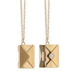 Ketting "Liefdes brief" in cadeaukaart (16,5x12cm) - Afbeelding 4