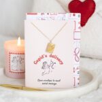 Ketting "Liefdes brief" in cadeaukaart (16,5x12cm) - Afbeelding 2