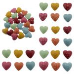 Speksteen Hart "Pastel" ass. (3cm)