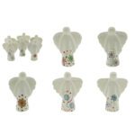 medio maart 2026 Speksteen Engel "Bloem" (6,5x5,5cm)