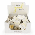 Jij bent goud waard (24 karaats bladgoud) - Afbeelding 2