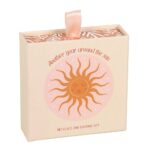 Ketting en Oorbellen "Zon" in cadeaudoos (8x8x3cm) - Afbeelding 4