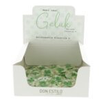 Geluksmuntje Klavertje 4 rond (2,5cm) - Afbeelding 2