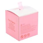 Kaars "The Sun" met brokjes rozenkwarts (Ø7x8cm) - Afbeelding 6