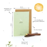 Heel erg bedankt, plantbare wenskaart - Afbeelding 4