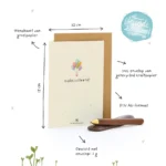 Het allerbeste, plantbare wenskaart - Afbeelding 4