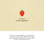 Je bent onmisbaar, plantbare wenskaart - Afbeelding 5