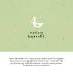 Heel erg bedankt, plantbare wenskaart - Afbeelding 5