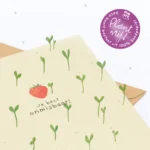 Je bent onmisbaar, plantbare wenskaart - Afbeelding 2