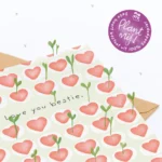 Love you bestie, plantbare wenskaart - Afbeelding 2