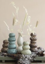 Bloemvaas Ivy groen 4ass. (Ø6xh15cm) - Afbeelding 5