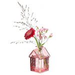 Assorti Bloemvaas Glazen huisje (7x7,5x12cm) - Afbeelding 5