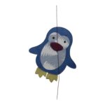 Slinger "Pinguin" van lokta-papier (100cm) - Afbeelding 2