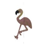 Slinger "Flamingo" van lokta-papier (100cm) - Afbeelding 2
