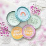 Positiviteitskaartjes (Ø9x4,5cm) - Afbeelding 2