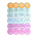 Positiviteitskaartjes (Ø9x4,5cm) - Afbeelding 3