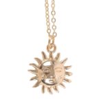 Ketting "Zon" in verjaardagskaart (16,5x12cm)