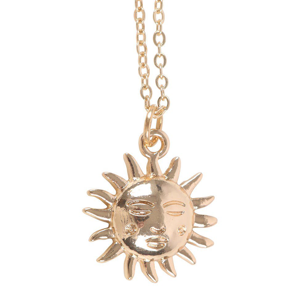 28238-1 Ketting "Zon" in verjaardagskaart (16,5x12cm) - Afbeelding 1