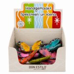 Speksteen vlinder ass. (6x6cm) - Afbeelding 3